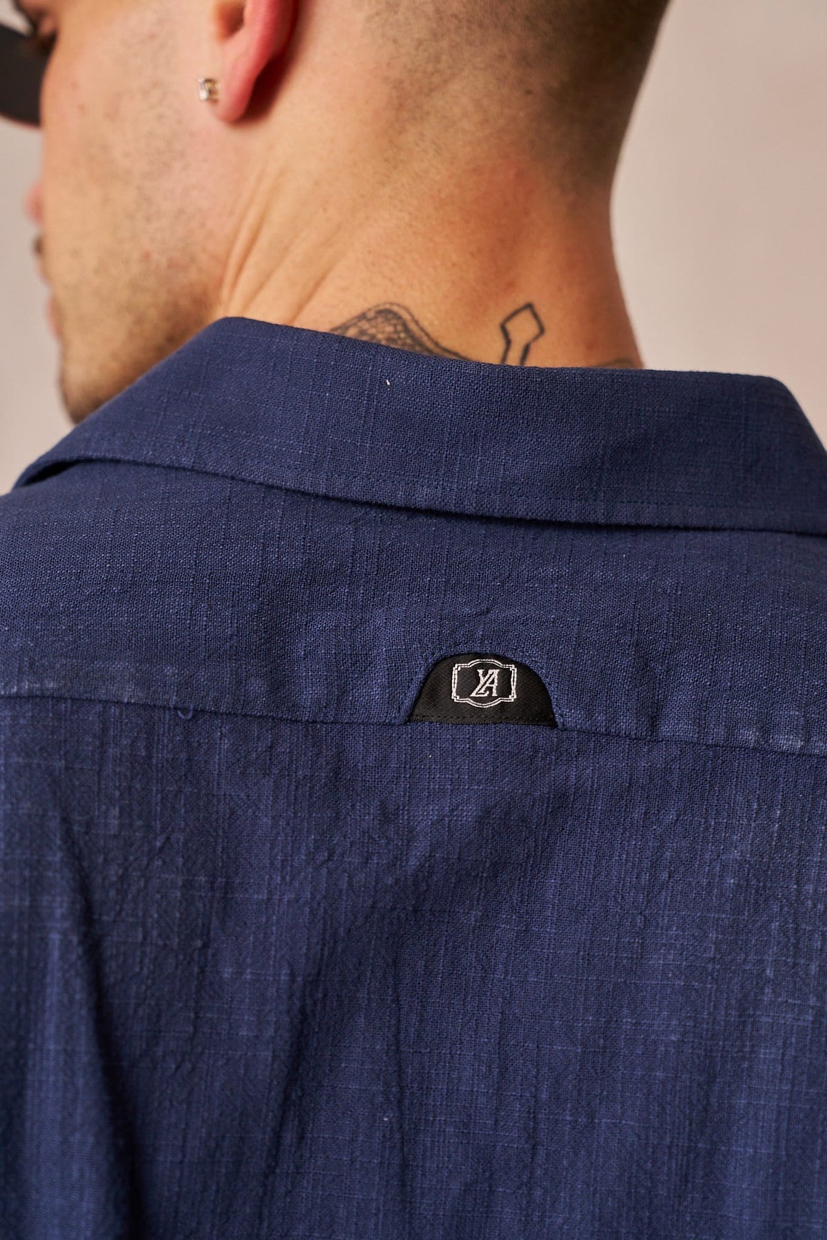 8095 - Chemises boutonnées en coton et lin