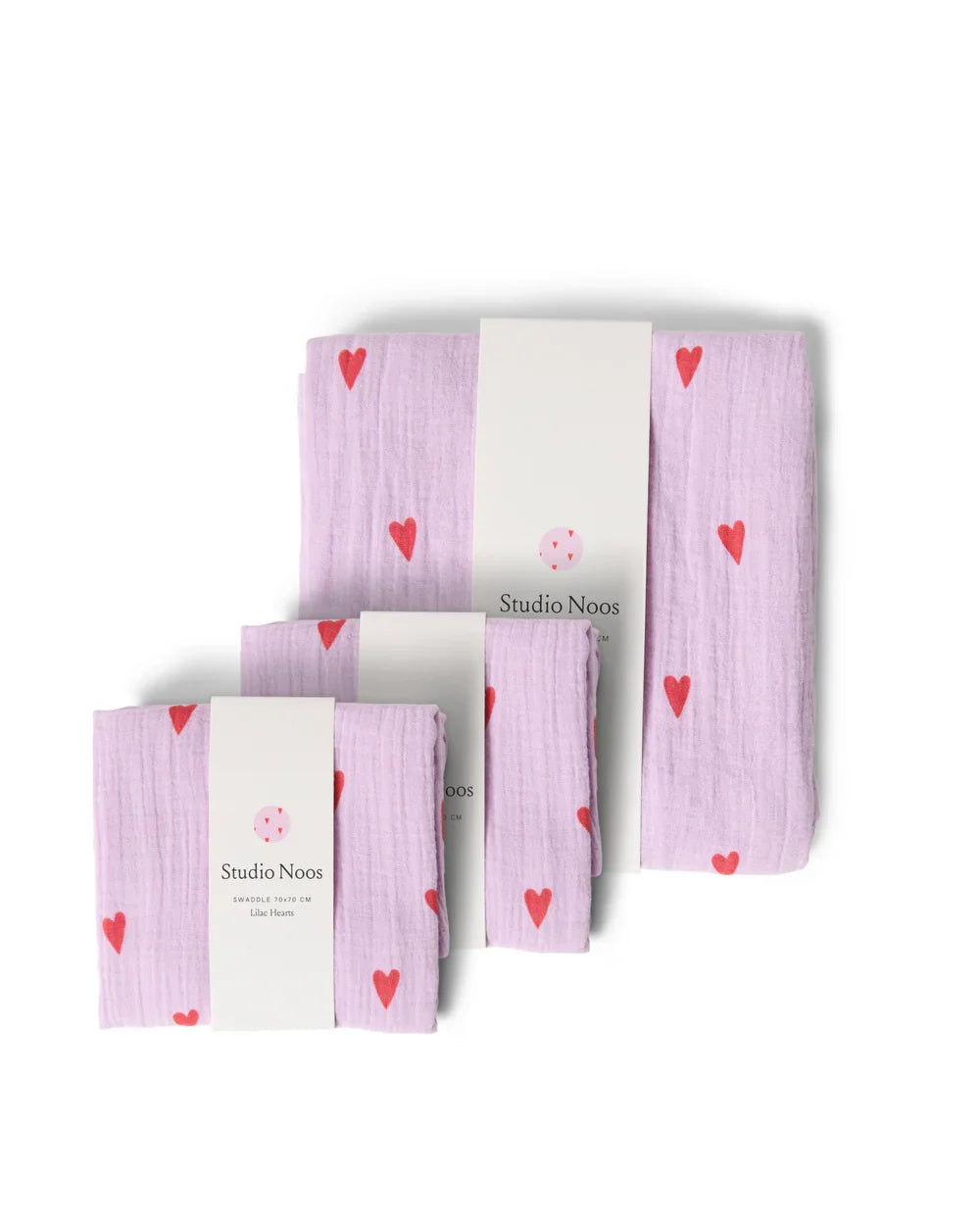Blue Hearts Inbakerdoek Cadeauset