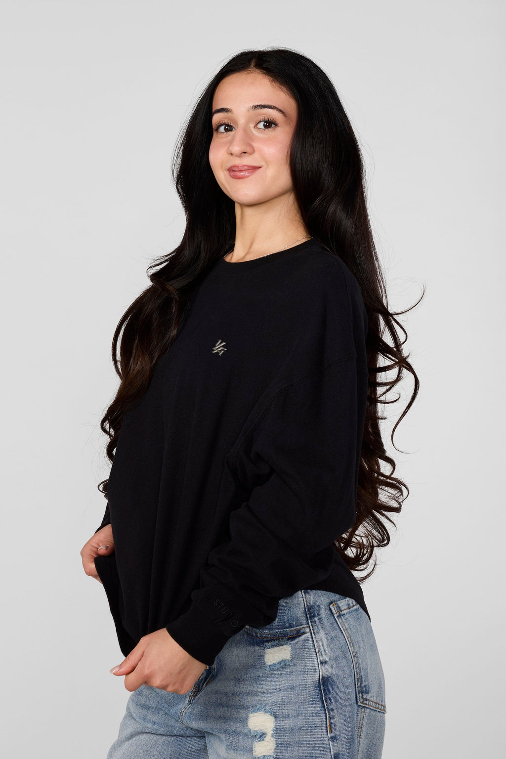 W4328 - T-shirt à manches longues Studio Edit