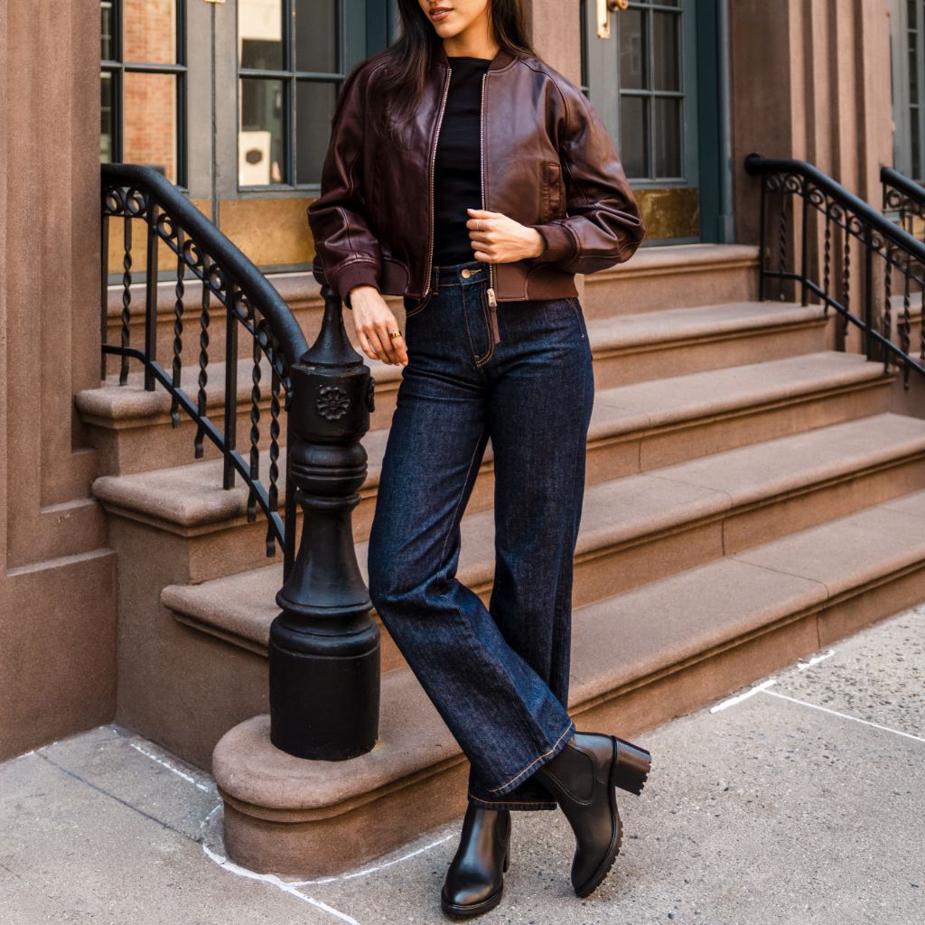 Bomber Jacket | Oxblood