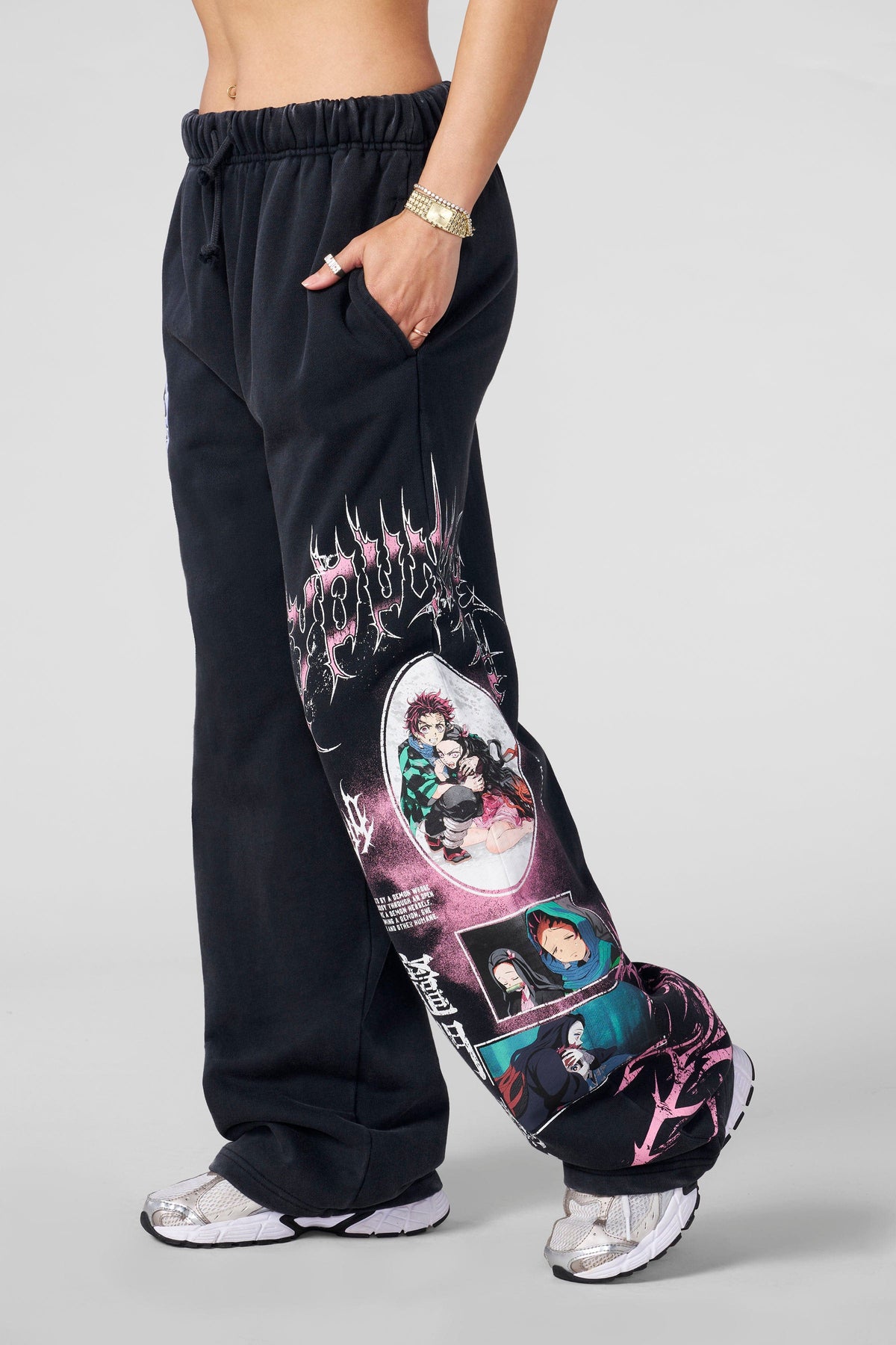 W2242 - Demon Slayer: Kimetsu no Yaiba - Pantalon de jogging