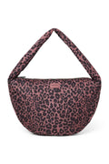 Rode luipaardprint gewatteerde crossbodytas