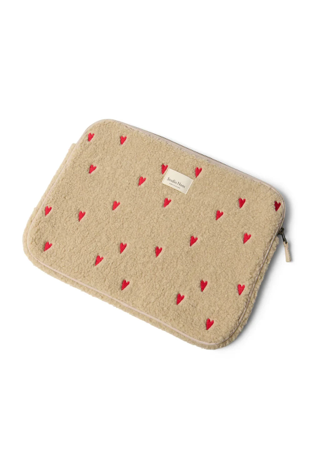 Ecru Hearts Teddy Laptophoes 15 inch