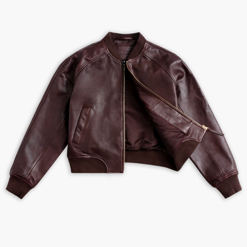 Bomber Jacket | Oxblood