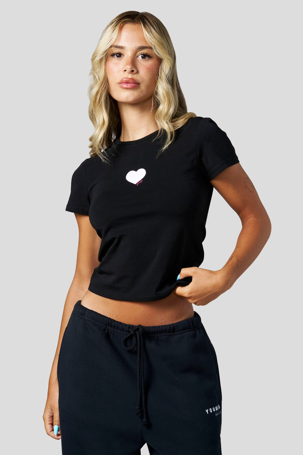 W4336 T-shirt bébé fille Gym
