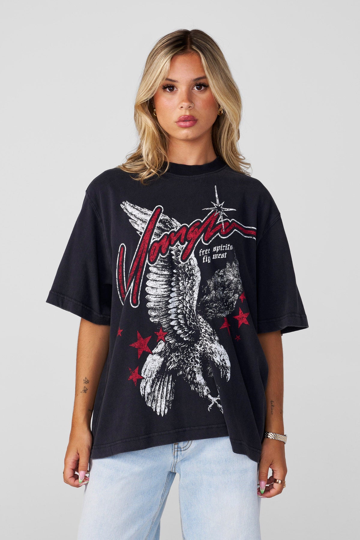 T-shirt oversize vintage W412