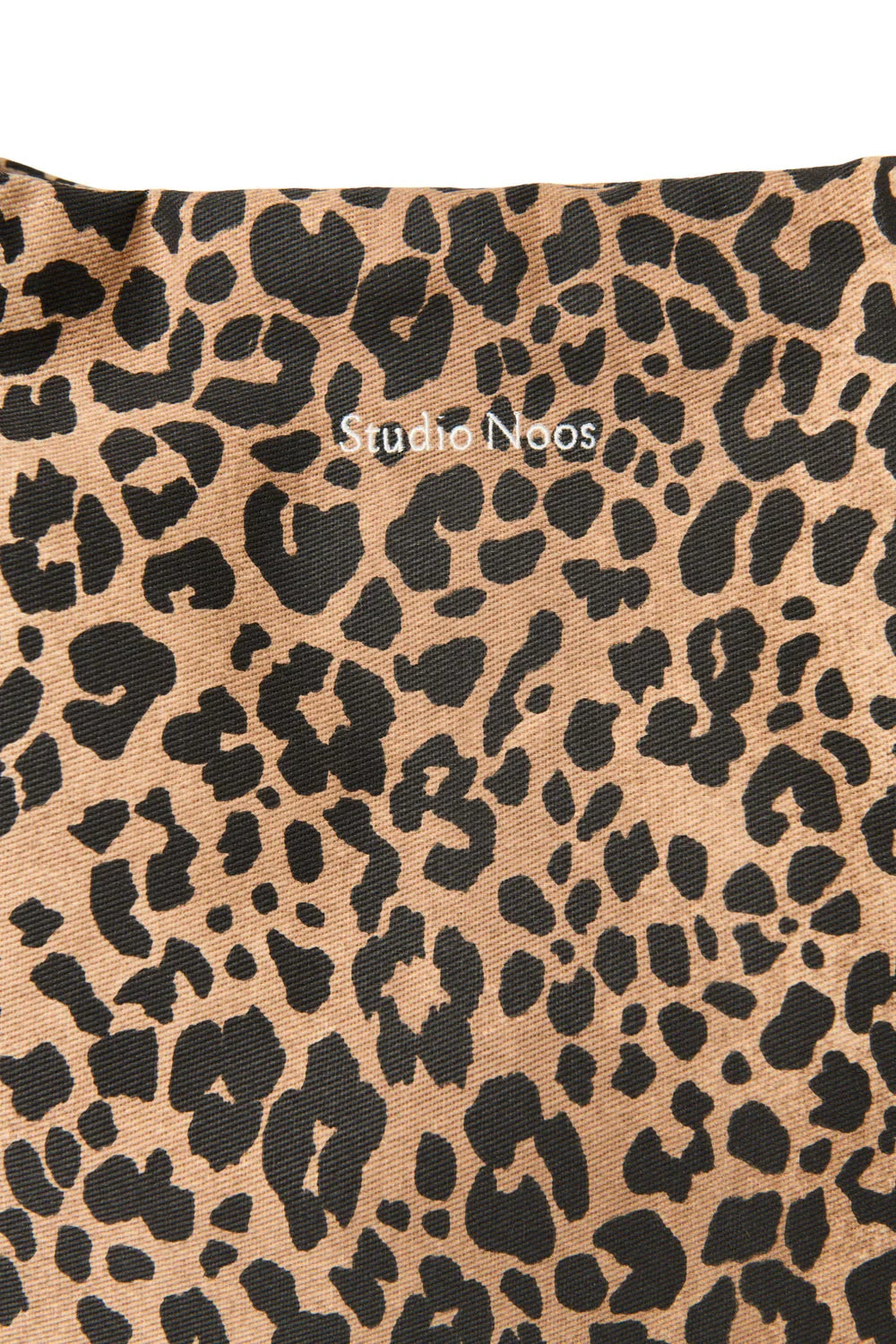Grüne Leoparden-Baumwoll-Mom-Bag