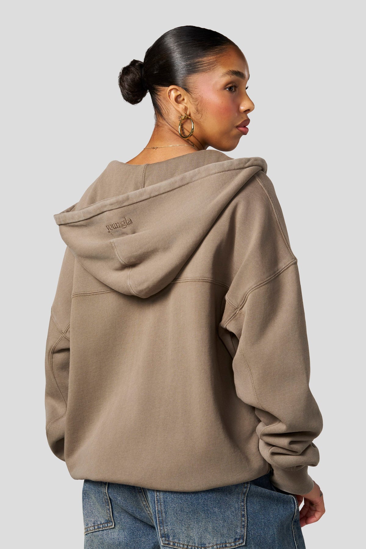 W554 Sweat à capuche zippé Balance