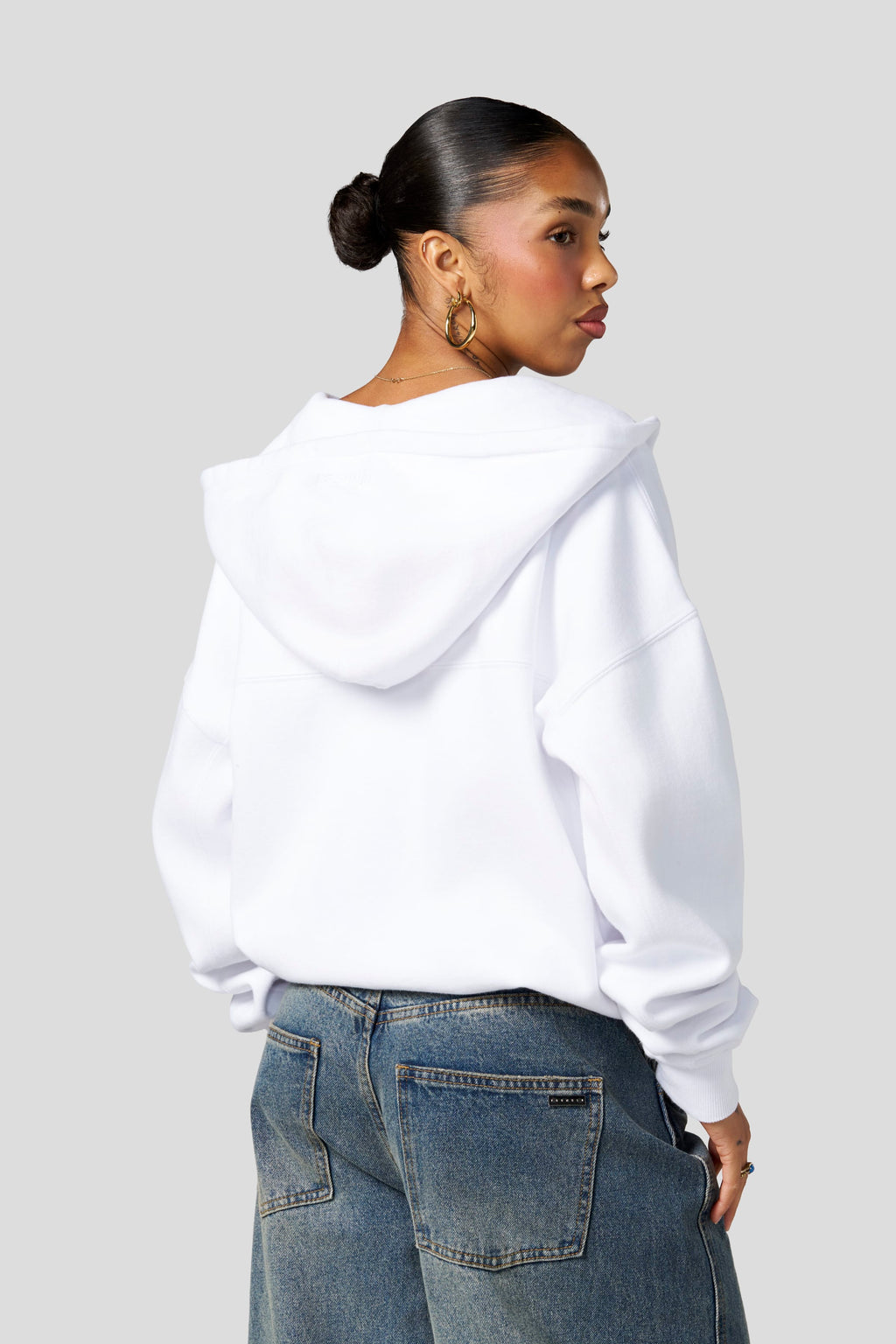 W554 Sweat à capuche zippé Balance
