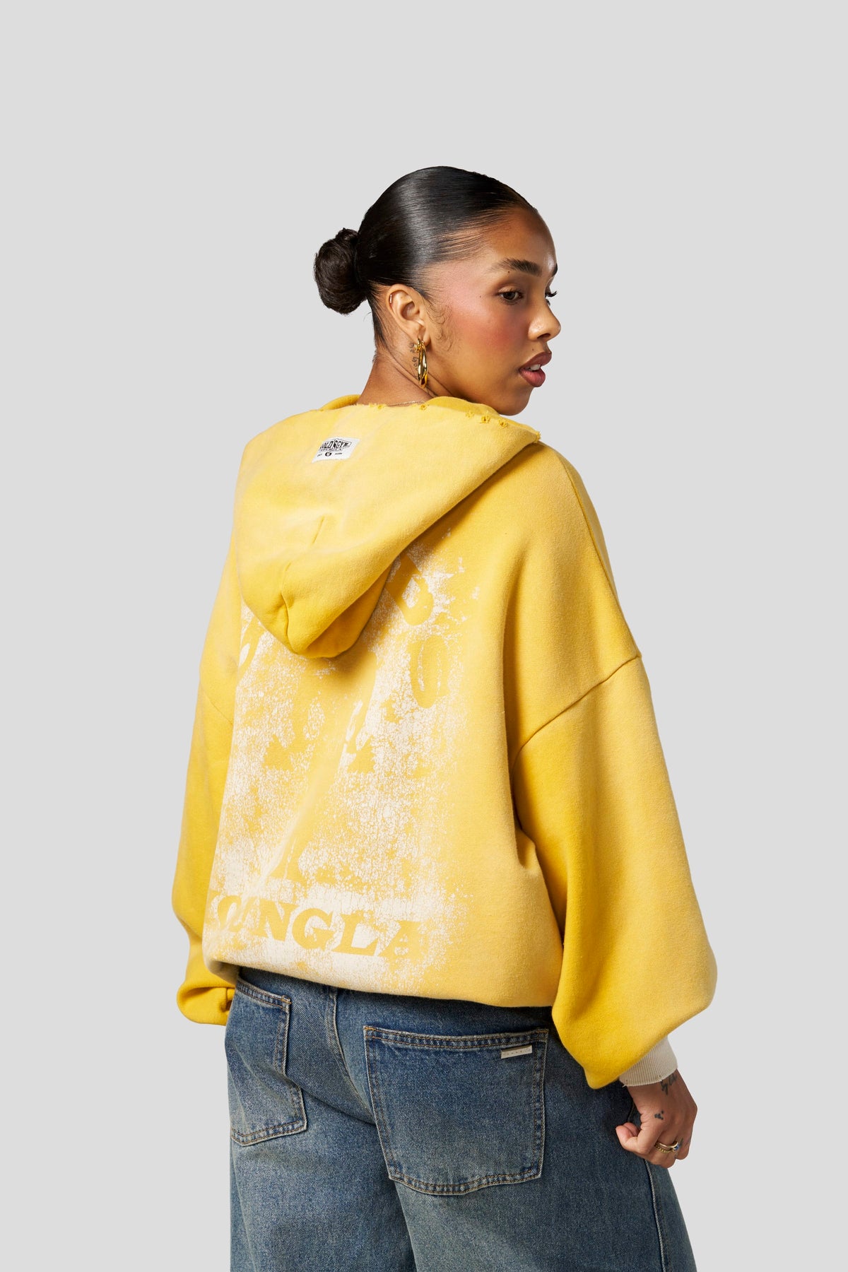 W5202 - Sweat à capuche vintage Golds Iron Legacy