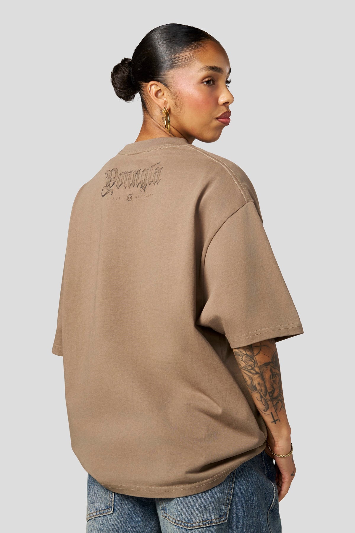 W4360 - T-shirt Naruto délavé