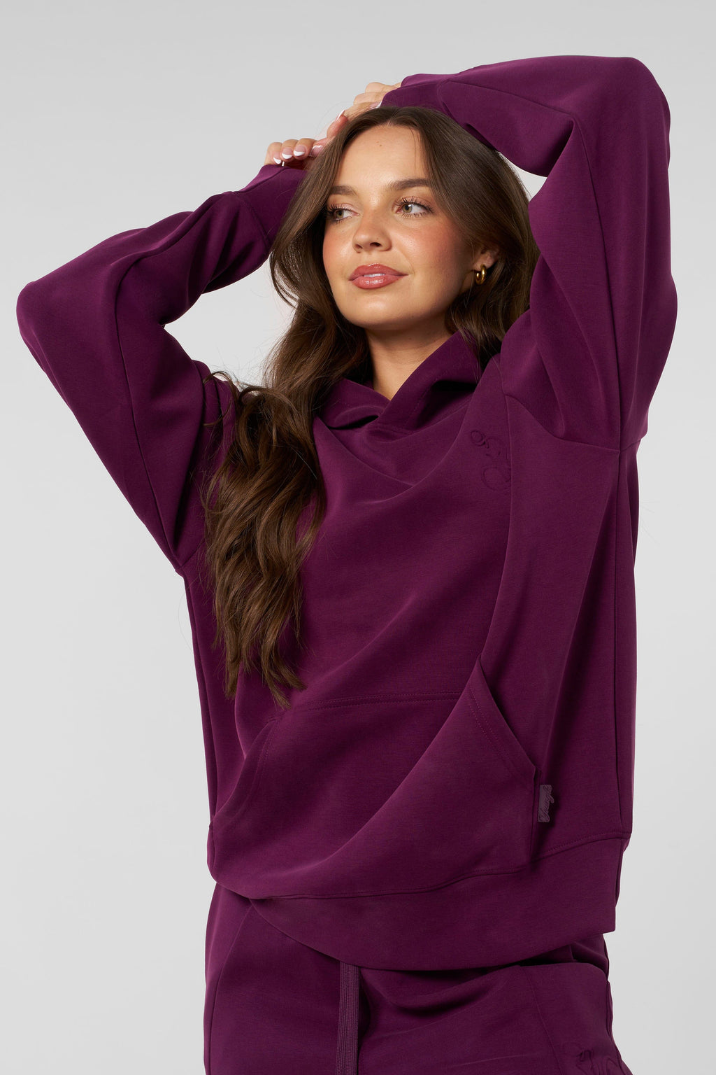 W568 - Sweat à capuche Cloud