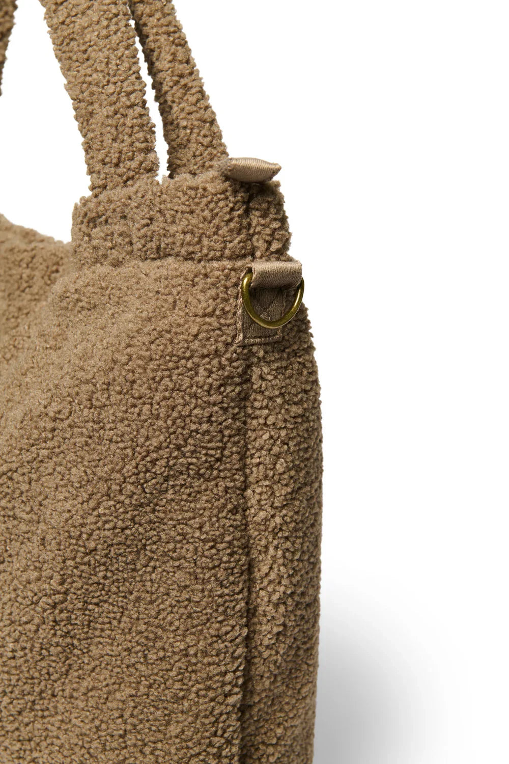 Wickeltasche mit Teddybären und braunen Herzen