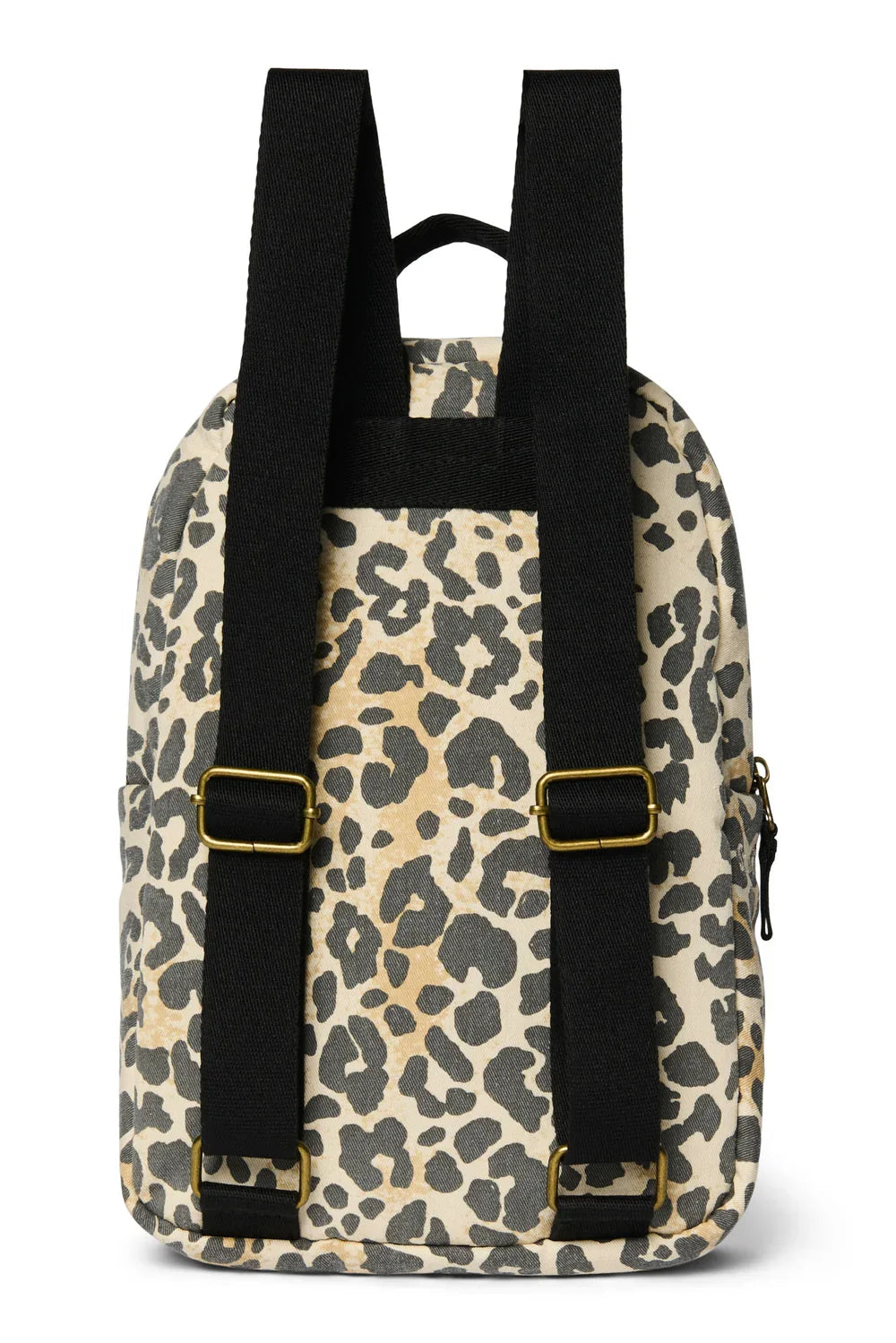 Leopard Mini-Rucksack aus weicher Baumwolle