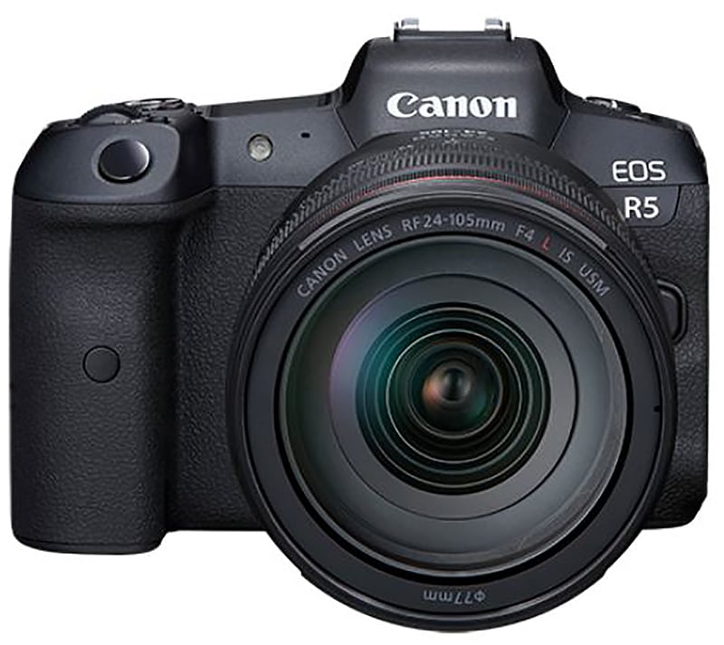 Canon EOS R5 RF24-105mm F4 L IS USM Lens Kit - 4147C013 - image 1