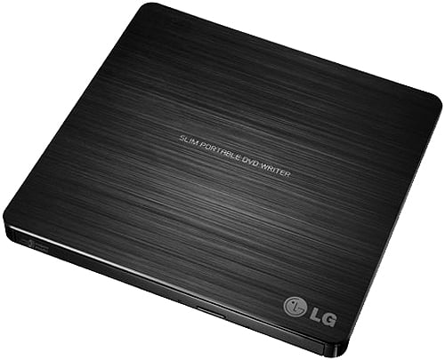 LG Black External Optical Drive Super-Multi Portable DVD Rewriter - GP60NB50 - image 2