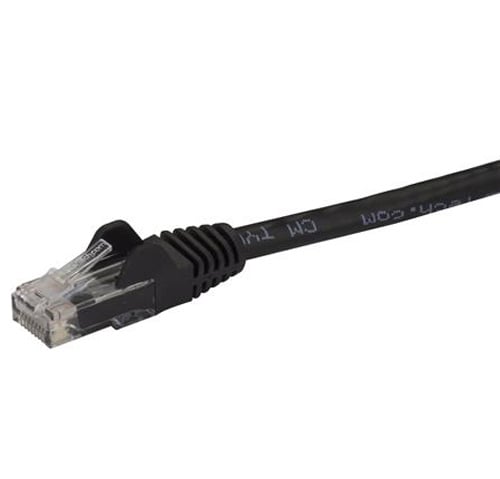 StarTech Black Snagless Cat 6 25 Ft. Ethernet Cable - N6PATCH25BK - image 2