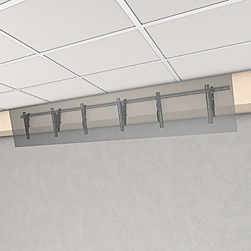 Crimson Wall Mounted Unistrut Menu Board Brackets - WMLU - image 2