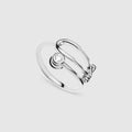 Stethoscope Ring - Silver
