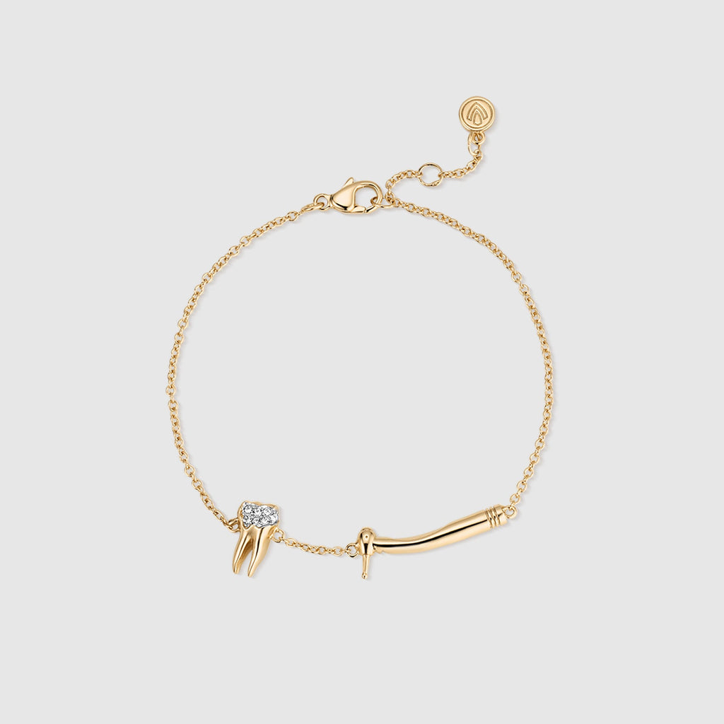 Slay Decay Pavé Bracelet - Gold