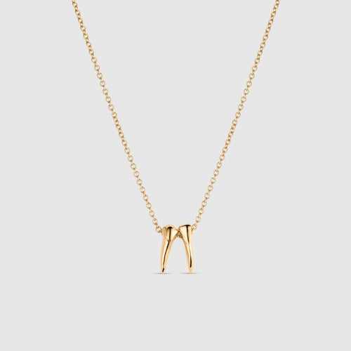 2025 Graduation Year Necklace - Gold