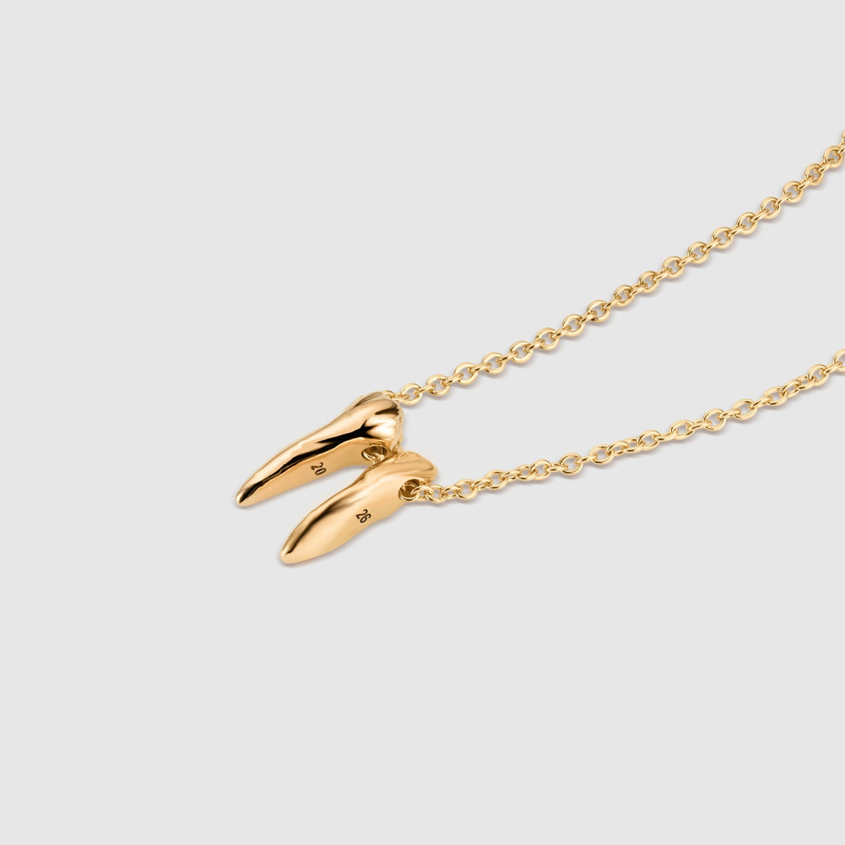 2026 Graduation Year Necklace - Gold