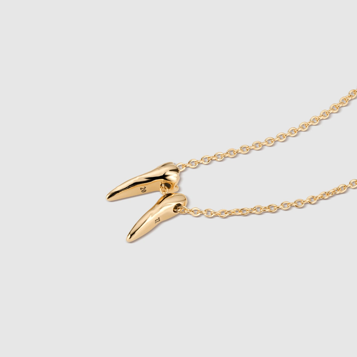 2027 Graduation Year Necklace - Gold