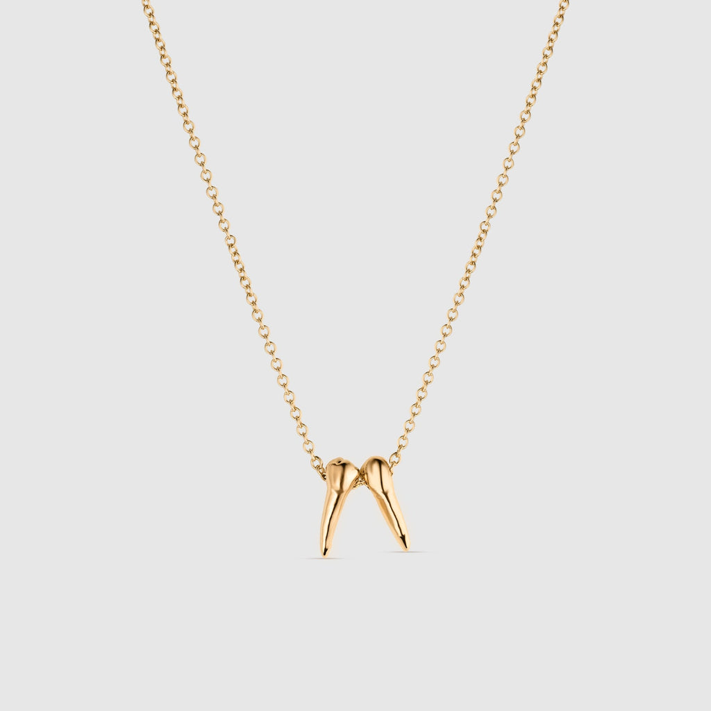 2027 Graduation Year Necklace - Gold