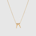 2027 Graduation Year Necklace - Gold