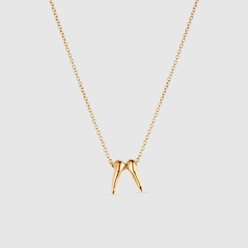 2027 Graduation Year Necklace - Gold