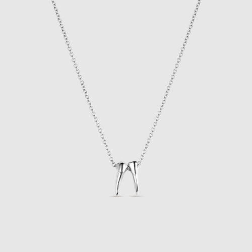 2025 Graduation Year Necklace - Silver