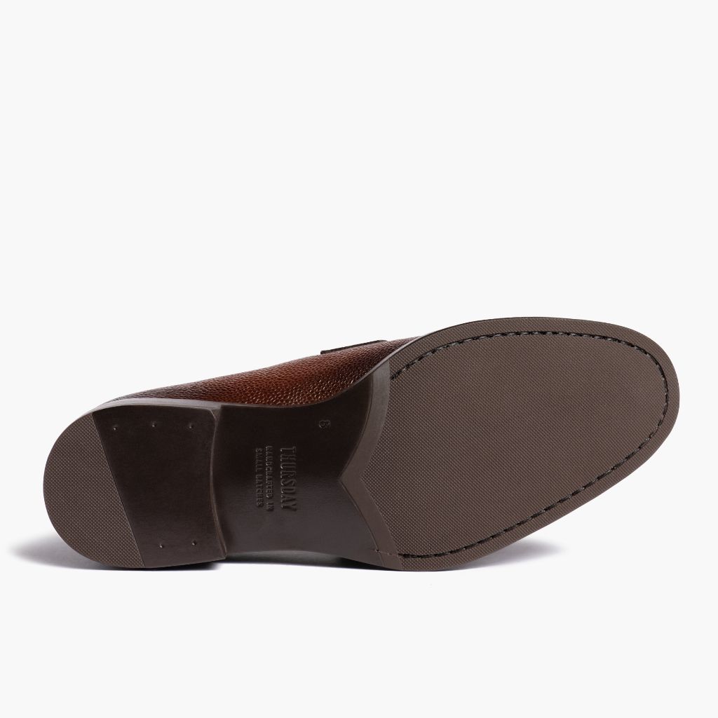 Lincoln | Pebbled Mahogany