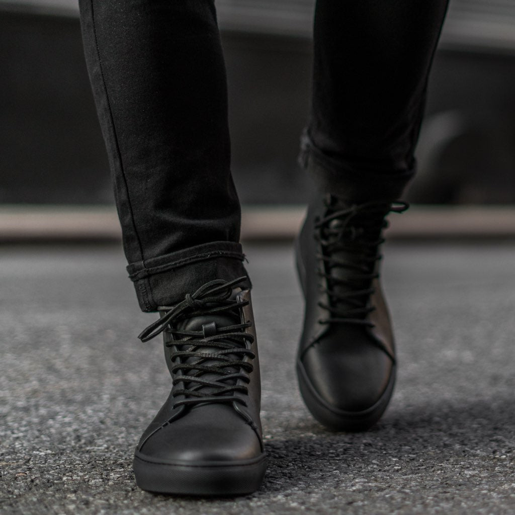 Premier High Top | Black Vachetta