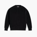 Ribbed Crewneck Sweater | Black