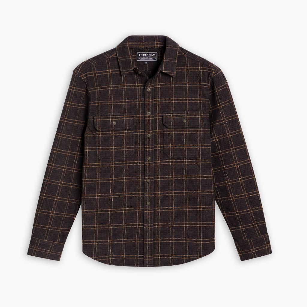 Summit Flannel Shirt | Chestnut