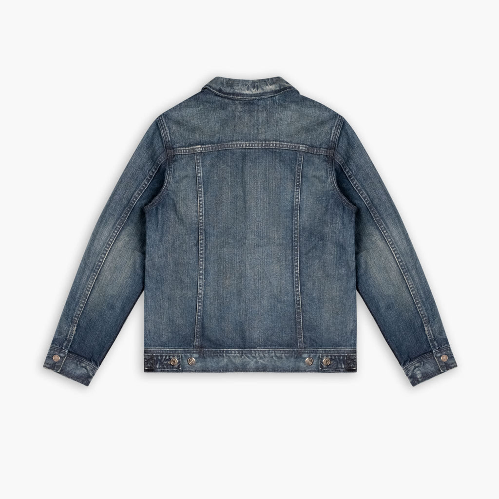 Denim Trucker Jacket | Faded Indigo