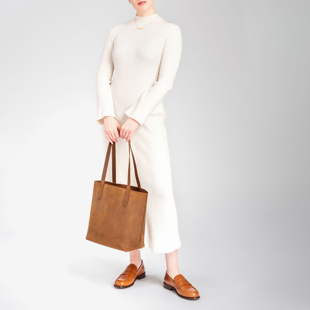 Everyday Tote | Vintage Cognac (M)
