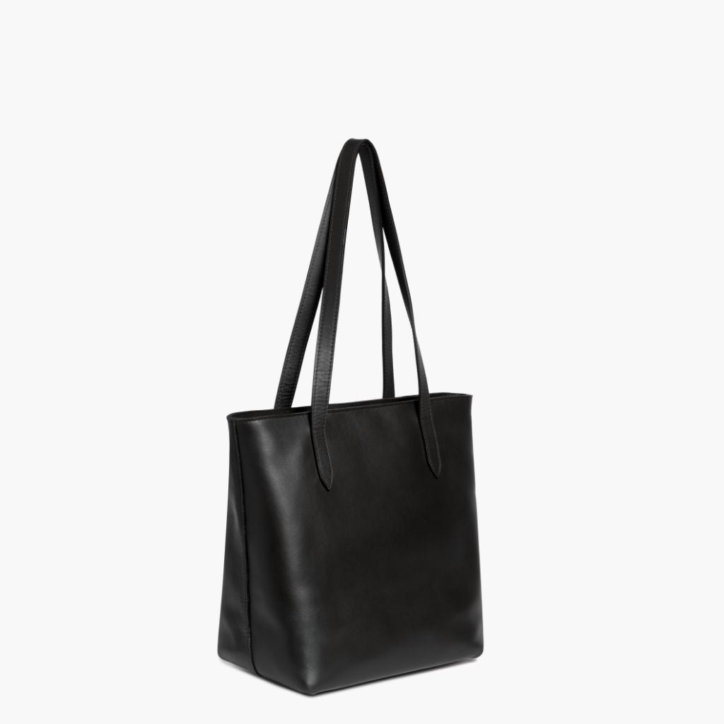 Everyday Tote | Black (M) (Zipper)