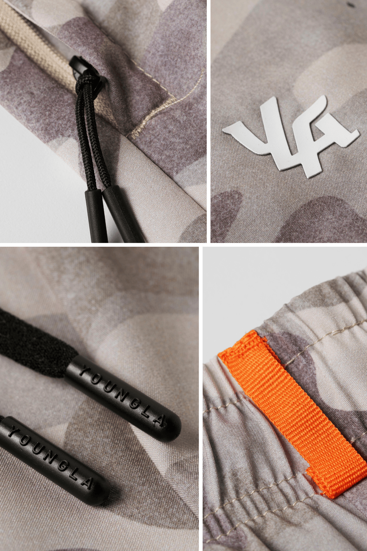 1047 - Short de compression camouflage
