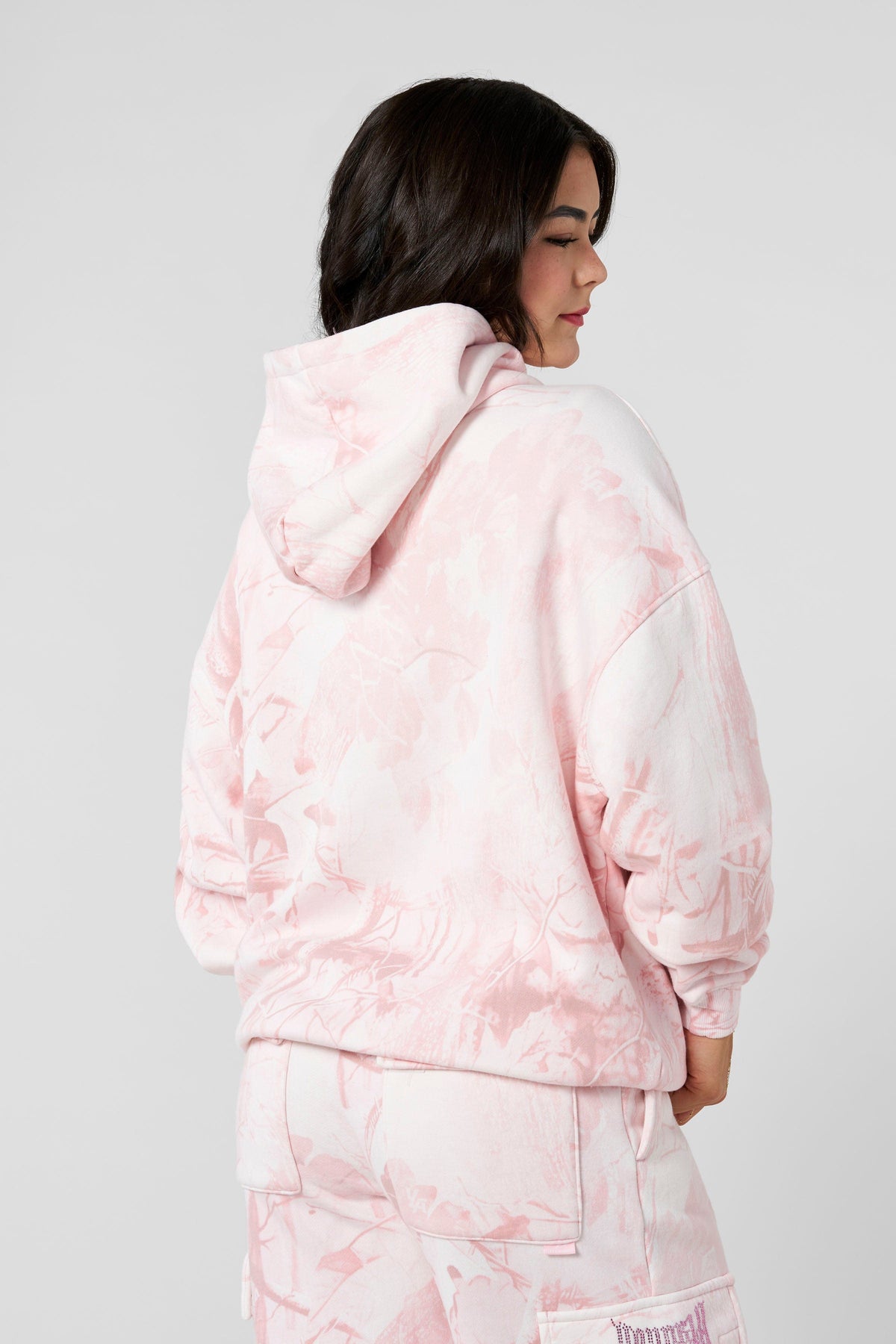 W5168 - Sweat à capuche camouflage scintillant