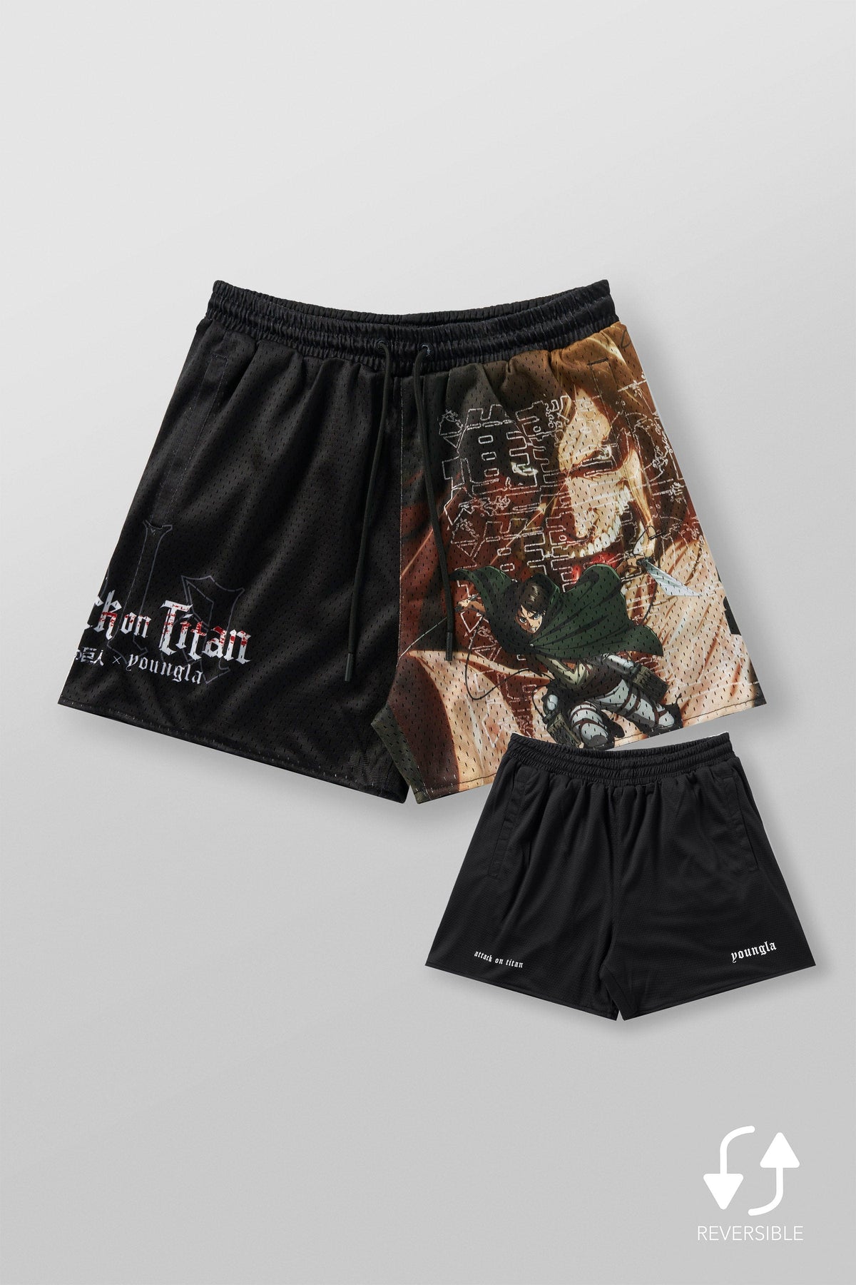 1126 - Short en mesh AOT© x YLA
