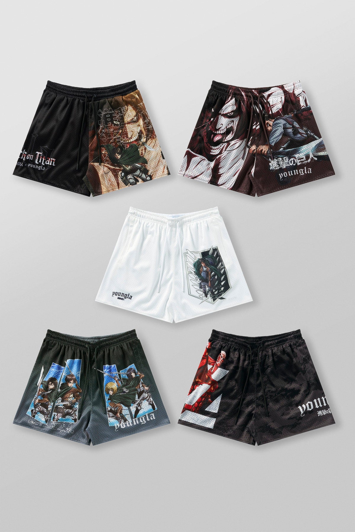 1126 - Short en mesh AOT© x YLA