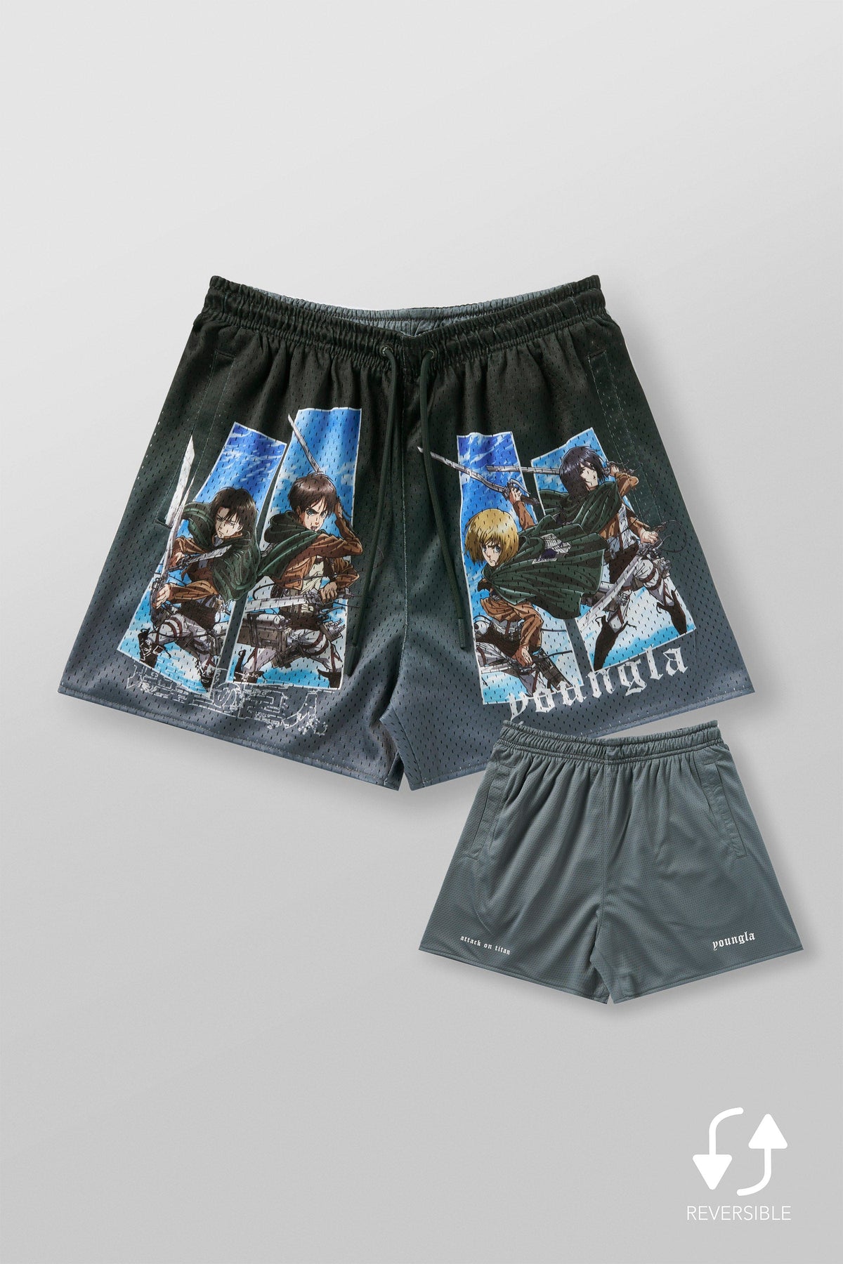 1126 - Short en mesh AOT© x YLA
