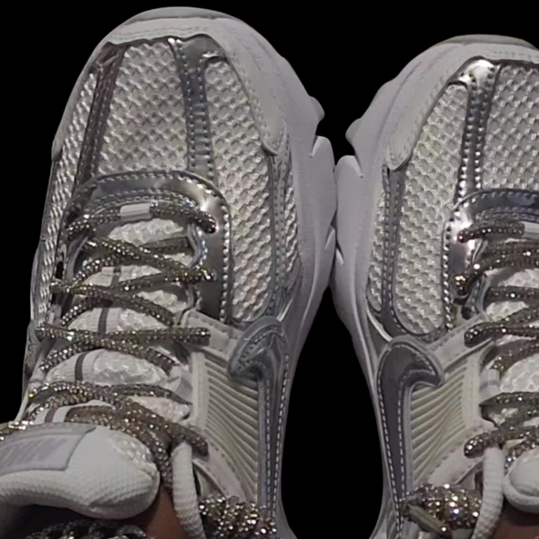 VYBES Rhinestone Shoelaces