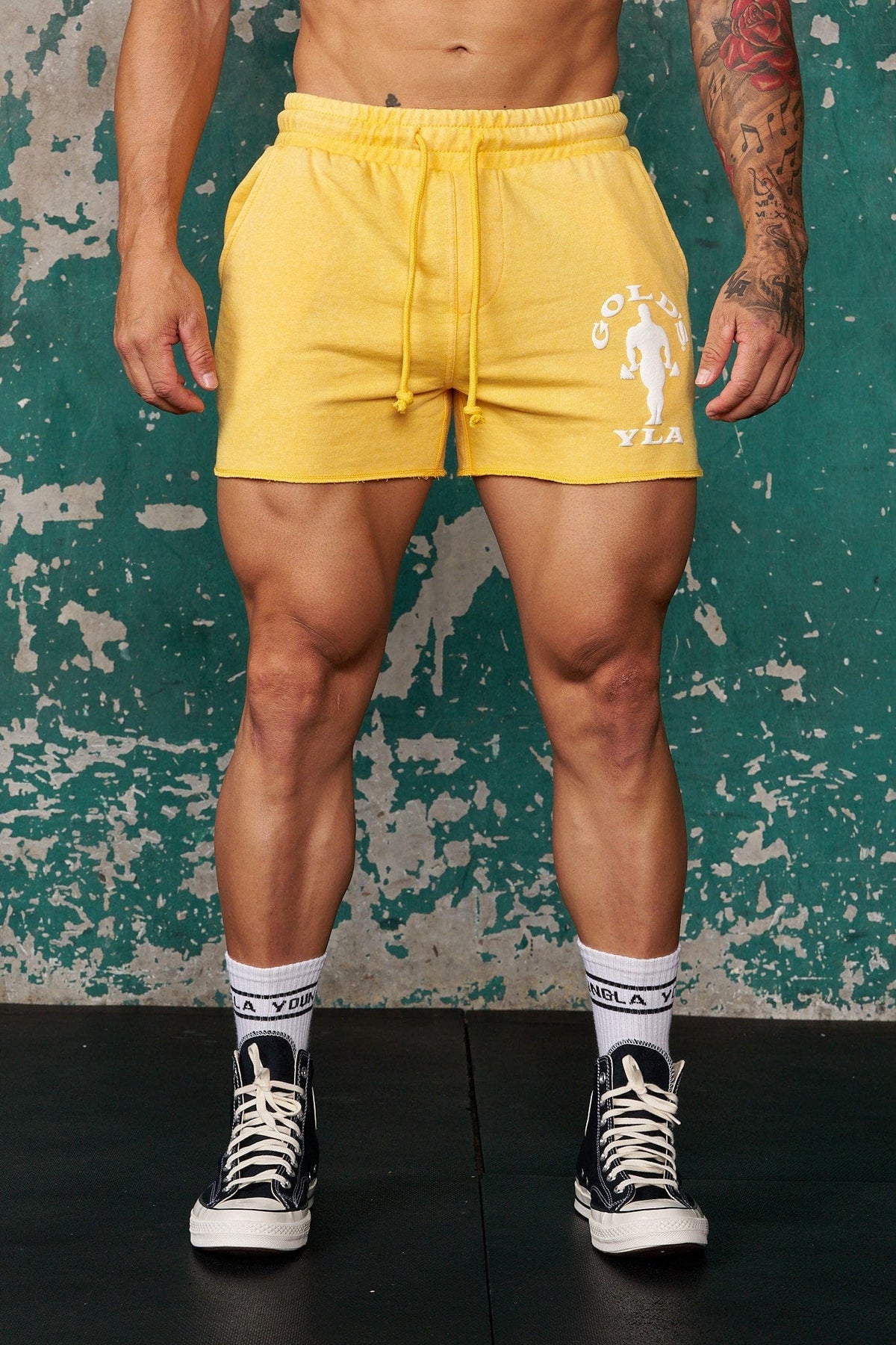 1132 - Short de musculation Golds Gym
