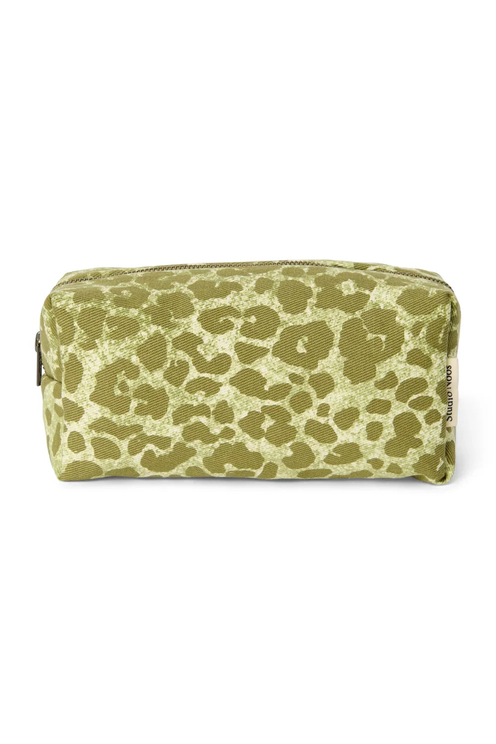 Grüner Leopard Baumwollbeutel