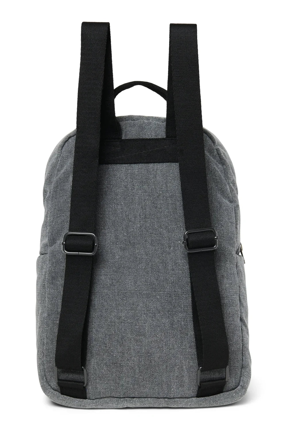 Grijze denim midi-rugzak