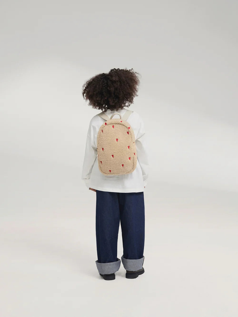 Brown Hearts Teddy Mini-rugzak