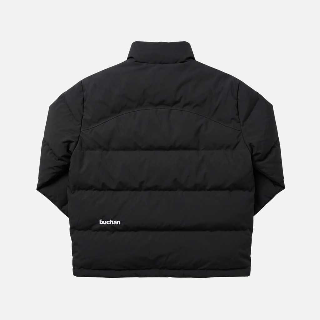 Water Reactive Cheetah Puffer - Black