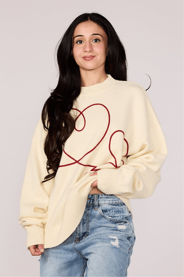 W5220 Pull Cœurs